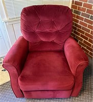 Fabric Recliner by Lane Solid color