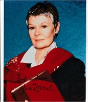 Judi Dench, actress, Academy Award 1998, autograph