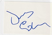 James Coburn, actor, Academy Award 1997, autograph