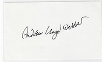 Andrew Lloyd Webber, composer, Academy Award 1996,