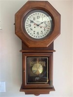 New England 14 Day Reguator Wall Clock