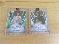 Star Wars Signature Series Autographed Cards
