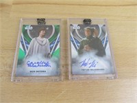 Star Wars Signature Series Autographed Cards