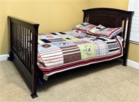 Full Size Bed Frame & Mattress - Check Pics, Large