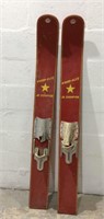 Hydro-Flite Vintage Wood Water Skis K10C