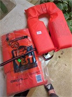 2 childs medium life vests