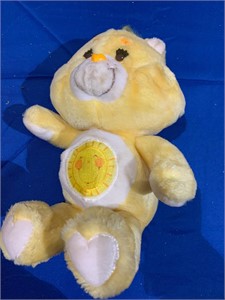 1983 Care Bear Funshine 13" Plush Doll