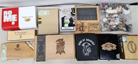 CIGAR BOXES & LABELS Assortment Lot