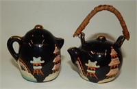 Vintage Japanese Tea Garden Tea Pots