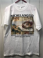 Michelangelo T Shirt from Italy.  Size M