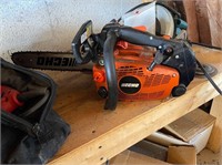 Echo CS – 355T gas powered chainsaw used