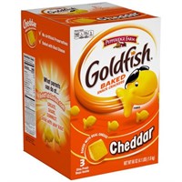 Goldfish Baked Snack Crackers, Cheddar, 66 Oz