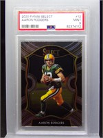 Aaron Rodgers 2020 Select PSA 9