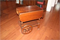 Drop Leaf Tea Cart