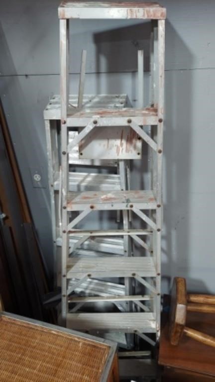2 A-Frame Ladders; 6' & 5'