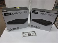 2 DVD players, untested