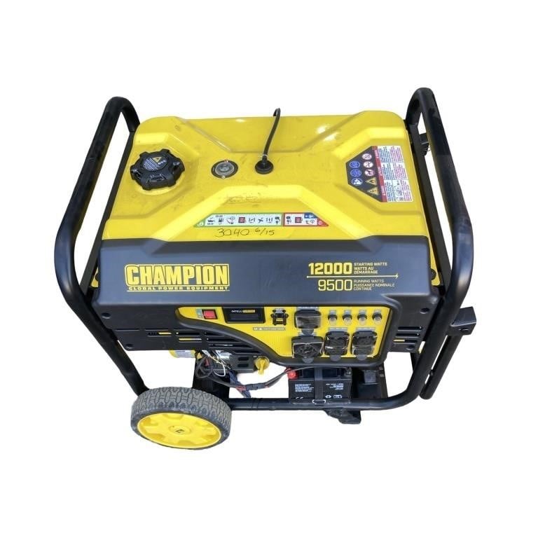 Champion 9500 Running Watts Generator (Pre-Owned