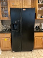 Jenn-Air Black Side by Side Refrigerator