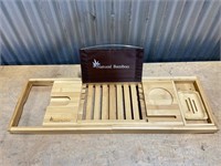 Natural Bamboo Extendable Bath Bridge