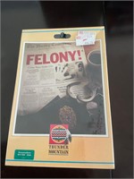 1984 sealed felony game commodore 64