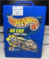 1999 Hot wheels case and 48 cars