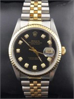 18k Rolex Two tone stainless steel Rolex mens