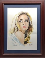 Jackie Evancho Watercolor by Roger P. Thomas