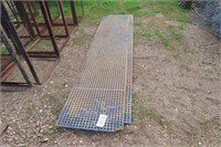 (2) 10'x2' Pcs of Metal Catwalk