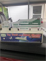 HESS TOY TRUCK AND SPACE SHUTTLE