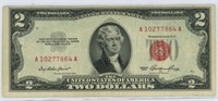 1953 $2 Red Seal Legal Tender U.S. Note