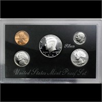 1992 United States Mint Silver Proof Set. 5 Coins
