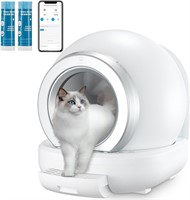 USED-DOVSCA Auto Self-Cleaning Cat Litter Box