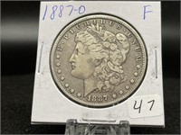 Morgan Silver Dollars:    1887-O
