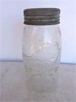 Crisp Beaver Quart Jar