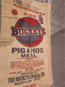 Buckeye Pig and Hog Meal Feed Bag