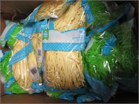 Box Of Assorted Color Easter Grass