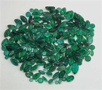 31ct lab created Emeralds