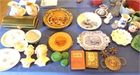 Lot of assorted porcelain, stoneware, and