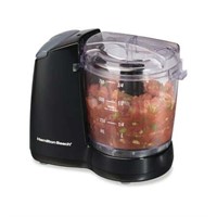 Hamilton Beach 3 Cup Mini Food Chopper  Black