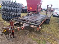 Skidloader trailer