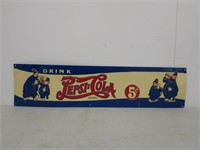 SST Embossed Pepsi-Cola Sign