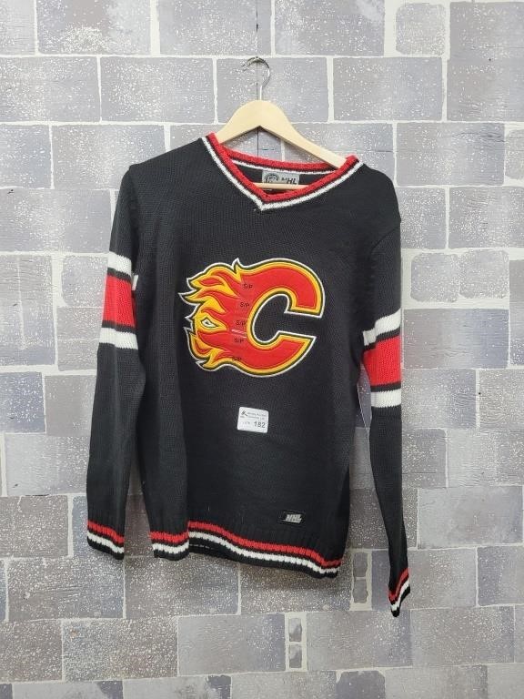 Flames sweater with tags size S