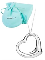 Tiffany & Co. XL Open Heart Necklace