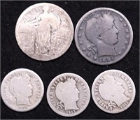 US SILVER COINS