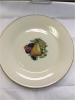 Lenox Fruit Dinner Plate Pear Special Gold Trim