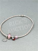 Pandora bracelet w/ 925 charms