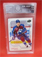 2020-21 UD Cale Makar PP-15 Graded Hockey Card 9.5