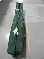 8'x8' Expandable canopy tent in a rolling bag; zip