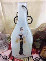 Champagne girl spoon rest