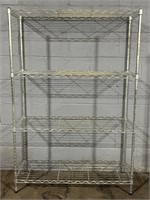 (SM) 4 Shelf Metal Wire  utility Unit 54x36x 13